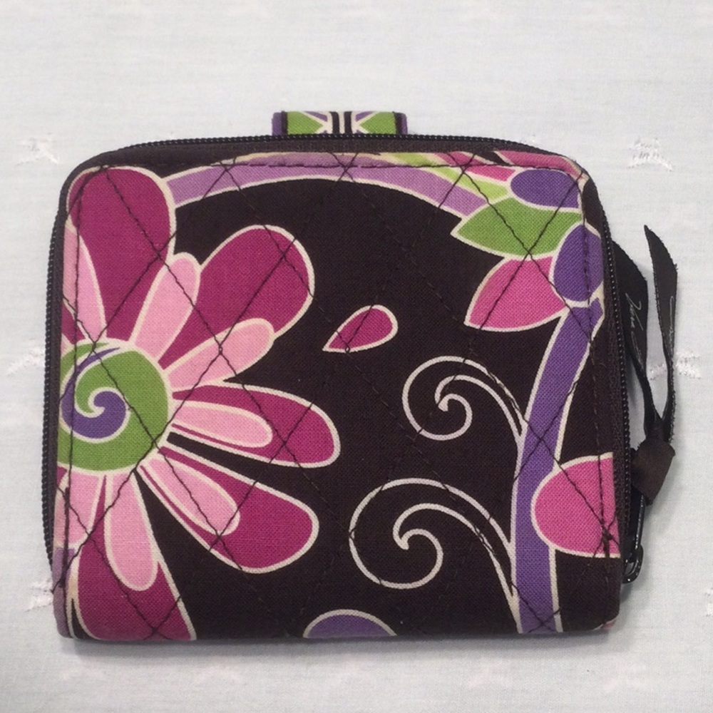 Vera Bradley Purple Punch Wallet - Picture 2 of 4